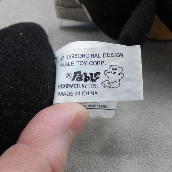 Small Mini Plush Animal Lot Vintage: Giftco Duck, Rabbit, Fable Creatures - Picture 6 of 10